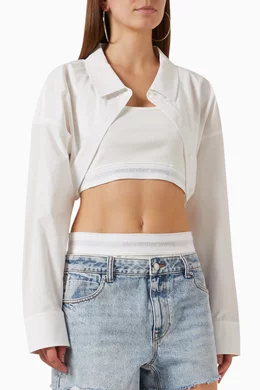 Alexander wang cropped sweater store