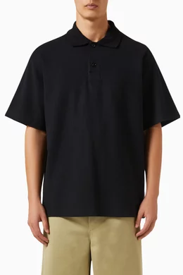 Burberry polo shirt mens store for sale