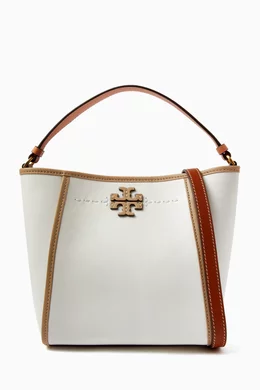 Tory Burch Mcgraw Binding Small Bucket Bag