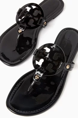 Patent leather tory burch miller top