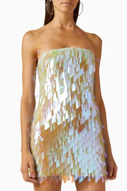 Attico sequin dress sales