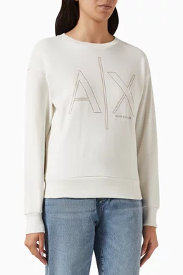 Armani exchange online sweatshirt women