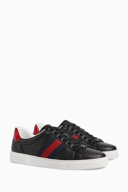 Red gucci ace top