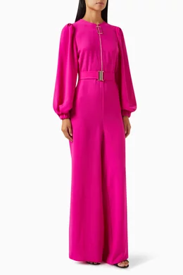 Roman online pink jumpsuit