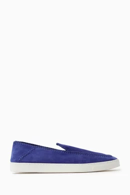 Armani shop slip ons