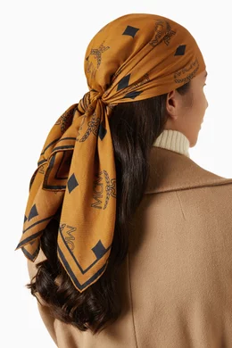 Mcm scarf hot sale