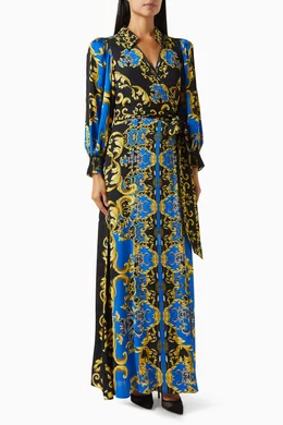 Alice and olivia wrap sales dress