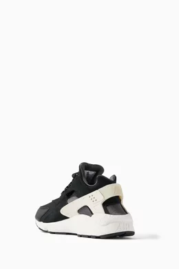 Girls black nike huarache online