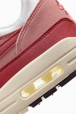 Air max 1 pink on sale suede