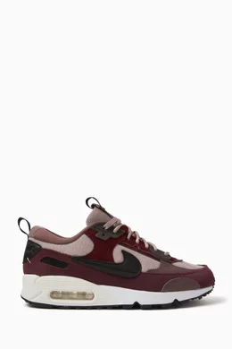 Nike air max 90 burgundy womens outlet