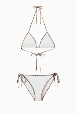 Burberry triangle bikini deals