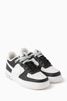 Air force 1 lv8 black leather 2025