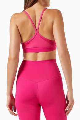 Buy Nike Pink Indy Dri-FIT Padded Sports Bra in Jersey for Women in Saudi
