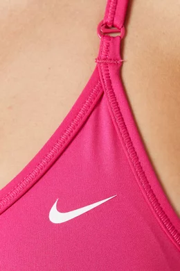 Buy Nike Pink Indy Dri-FIT Padded Sports Bra in Jersey for Women in Saudi