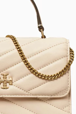 Kira chevron hotsell textured chain wallet