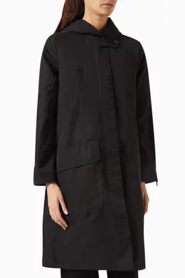 Emporio armani shop black coat