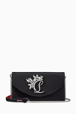 Christian louboutin black clutch bag new arrivals