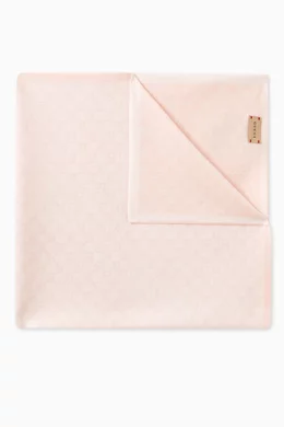 Gucci pink baby blanket on sale