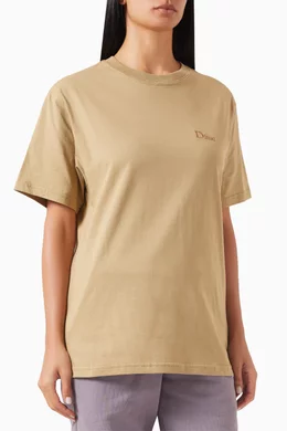 Buy Dime Neutral Classic Small Logo T-shirt in Cotton-jersey for
