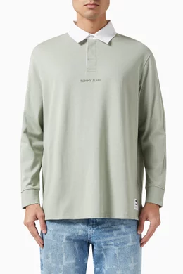 Tommy jeans top classic rugby shirt