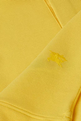 Burberry polo top kids yellow