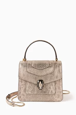 Bvlgari sales metallic bag