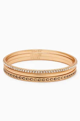 Coach bangle set store