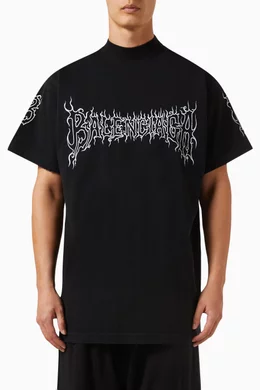 Balenciaga band t shirt hotsell