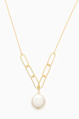 Damas top pearl necklace