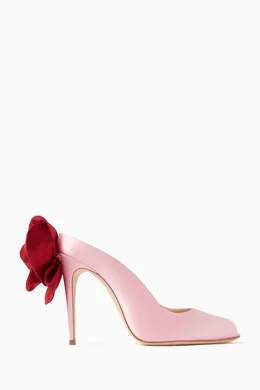 Cerise pink mules store