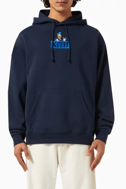 Buy Kith Blue Kith x Mickey & Friends Donald Duck Hoodie for Men ...