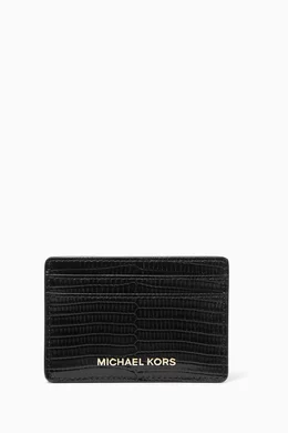 Michael kors jet on sale set card holder
