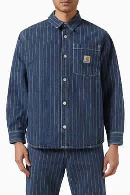 Carhartt hickory deals shirt