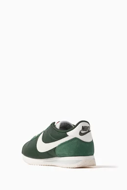 Green nike cortez mens sales