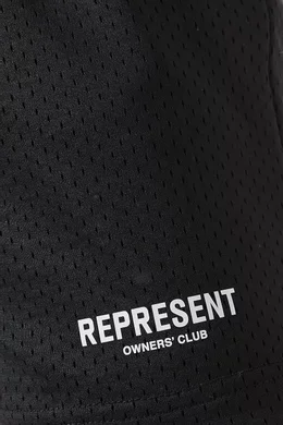 REPRESENT Owners Club logo mesh shorts