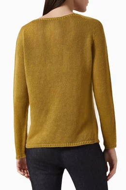 Max mara cheap yellow sweater