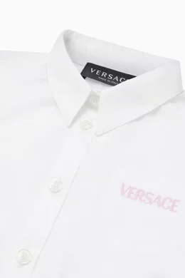 Versace Greca Border jersey crop top Versace