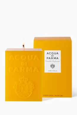 Buy Acqua di Parma Yellow Scented Cube Candle, 1000g For UNISEX