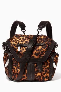 Buy Alexander Wang Multicolour Leopard-Print Mini Marti Convertible Backpack  For Women Online | Ounass Saudi