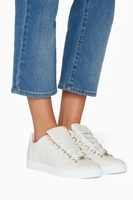 Balenciaga white arena clearance
