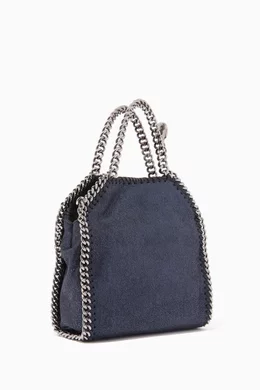 Buy Stella McCartney Blue Navy Tiny Chamois Falabella Cross Body Bag For Women Online Ounass Saudi
