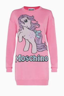 Buy Moschino Pink Pink My Little Pony Sweatshirt For Women Online Ounass Saudi