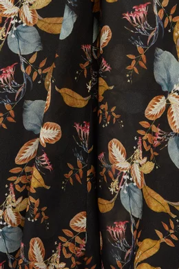 Nicholas ava floral tie neck maxi online
