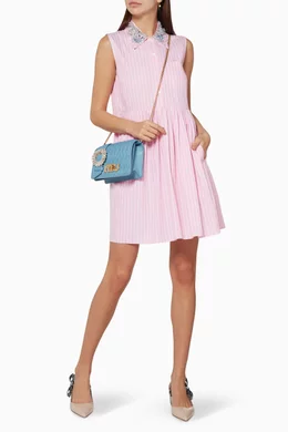 strapless open back dress Muse - Pink Formal Dress main image 1