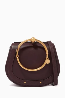 Buy Chloe Red Small Nile Bracelet Bag For Women Online Ounass Saudi