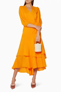 Ganni wilkie dress outlet