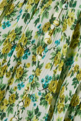 green emerald velvet dress Zimmermann Golden Plisse Dress main image 0