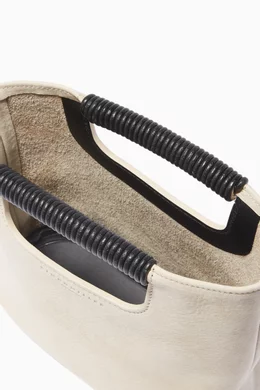 Buy Simon Miller Grey Pearl Grey Mini Birch Nubuck Tote Bag For Women Online Ounass Saudi