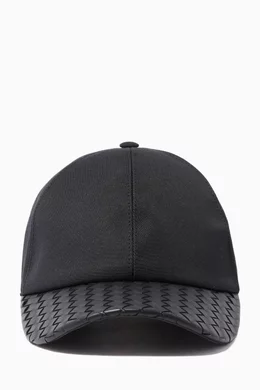 Buy Bottega Veneta Black Black Intrecciato Leather Cap For Men Online |  Ounass Saudi
