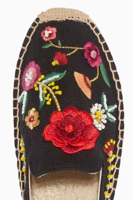 Soludos embellished floral mule new arrivals